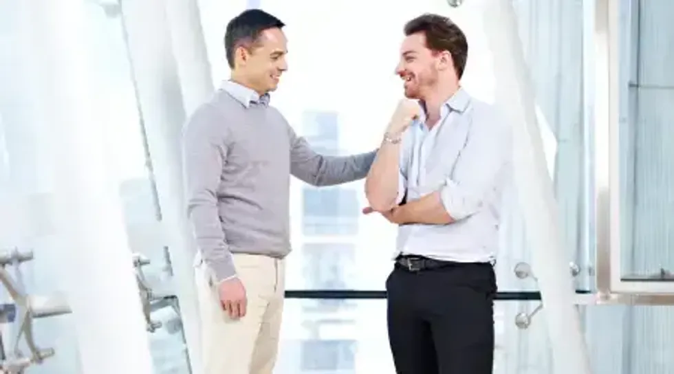 A supervisor at work, playing favorites.