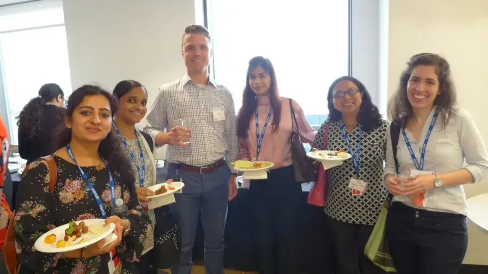 Attendees had a chance to network with the Audible team as well as their peers