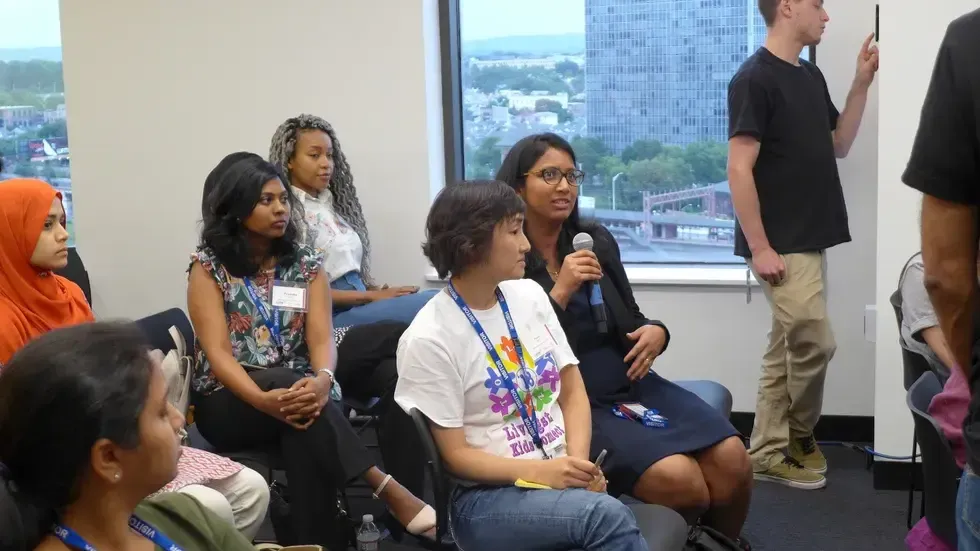 Audible's team took questions from the audience