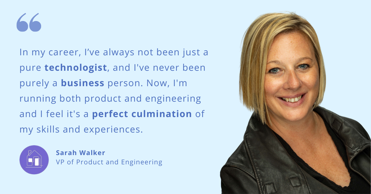 Blog post header with quote from Sarah Walker, VP of Product and Engineering at Ribbon