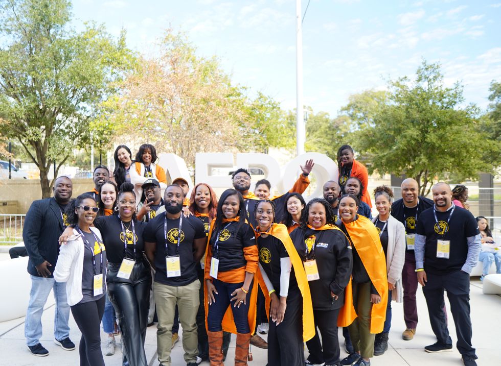 Cloudflare team members celebrating Black History Month