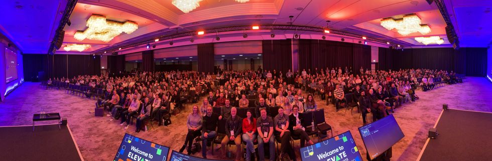 Contentful Elevate Berlin panoramic shot