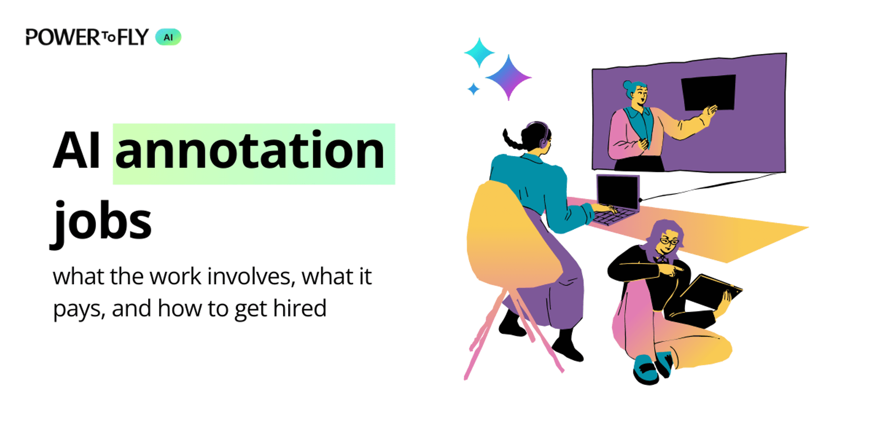 Domain professional reviewing AI annotation and evaluation work remotely