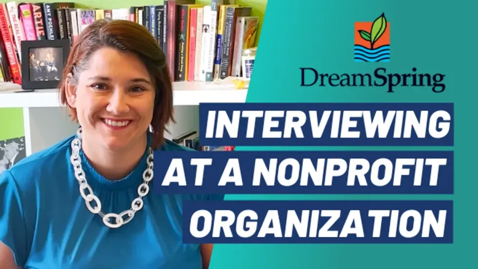 DreamSpring Nail a Non-profit Interview
