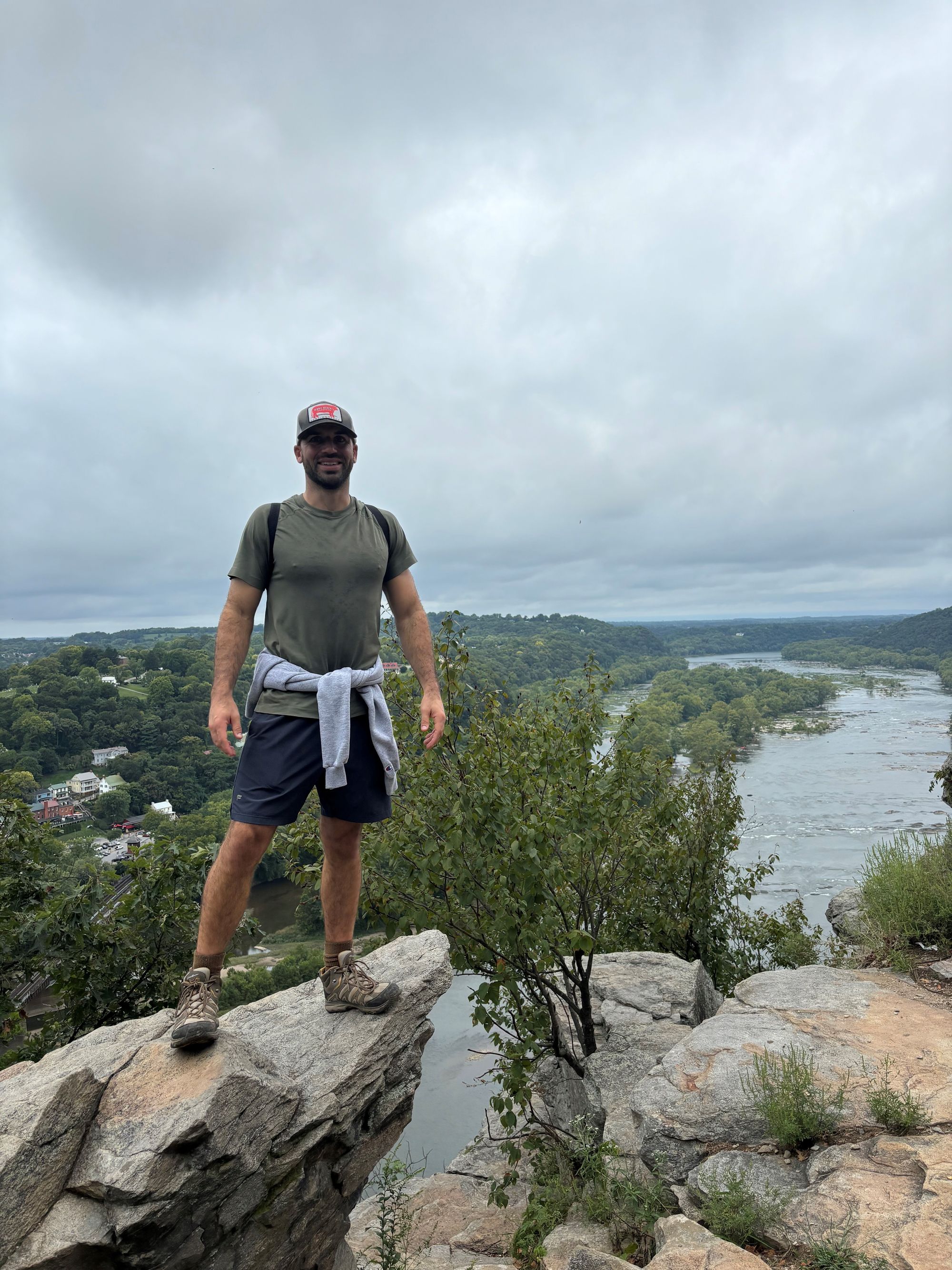 Hiking in Harperu2019s Ferry u2014 one of Terry's hobbies