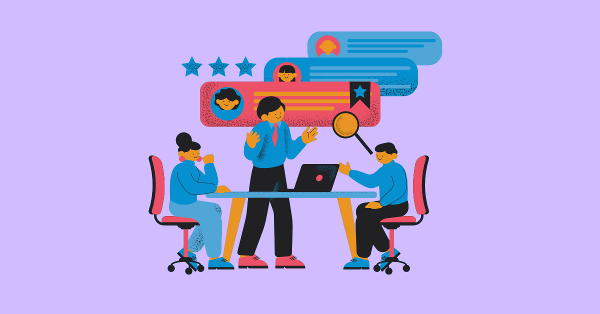 HR leader reviewing time to hire metrics on laptop, time to hire benchmarks