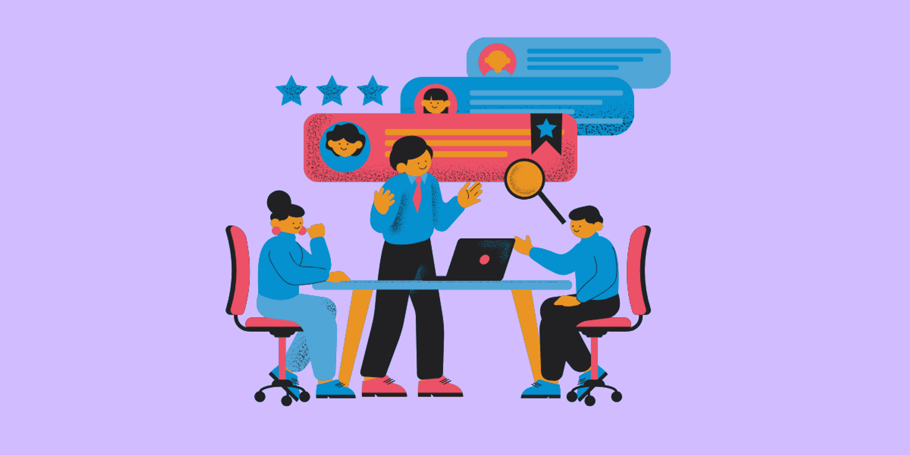 HR leader reviewing time to hire metrics on laptop, time to hire benchmarks