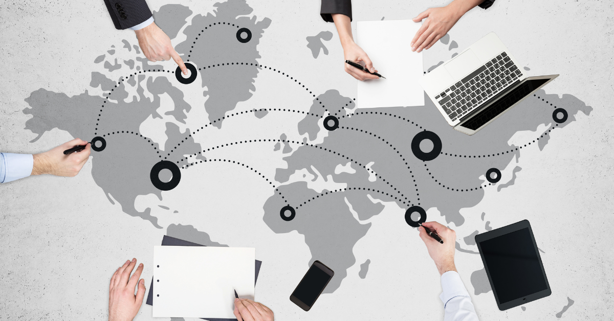 Illustration of global jobs