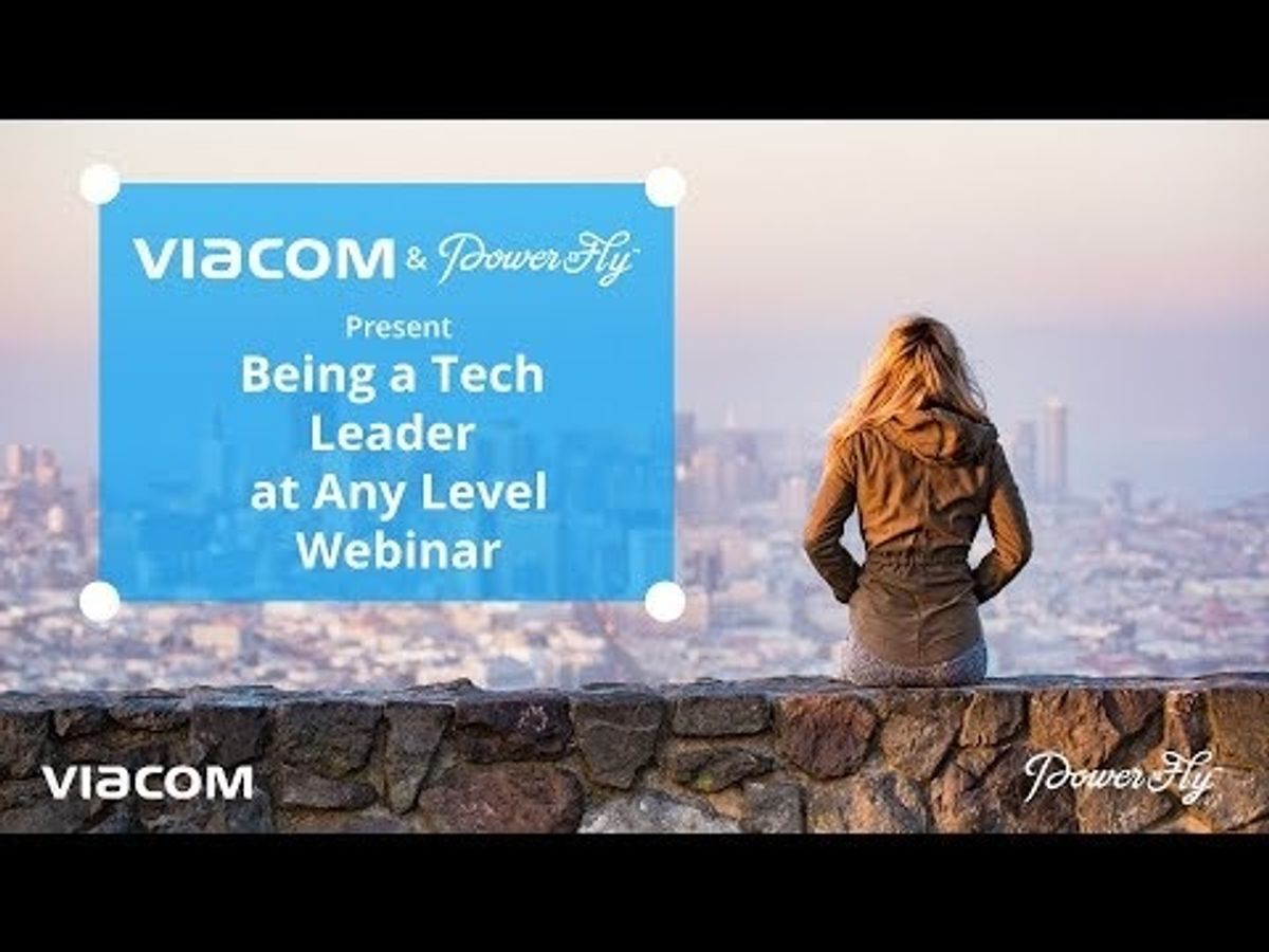 Webinar Synopsis: Being a Tech Leader at Any Level