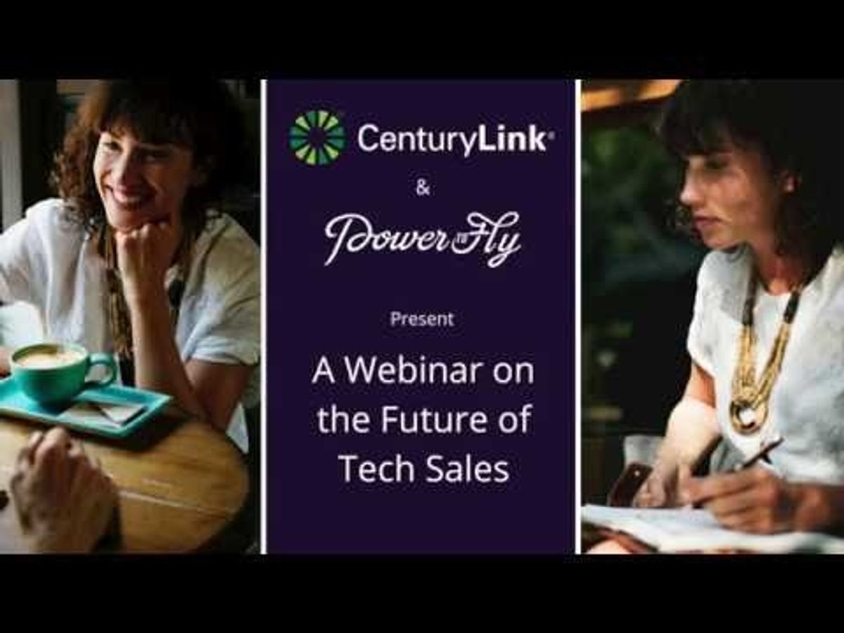 Webinar Synopsis: The Future of Tech Sales with CenturyLink