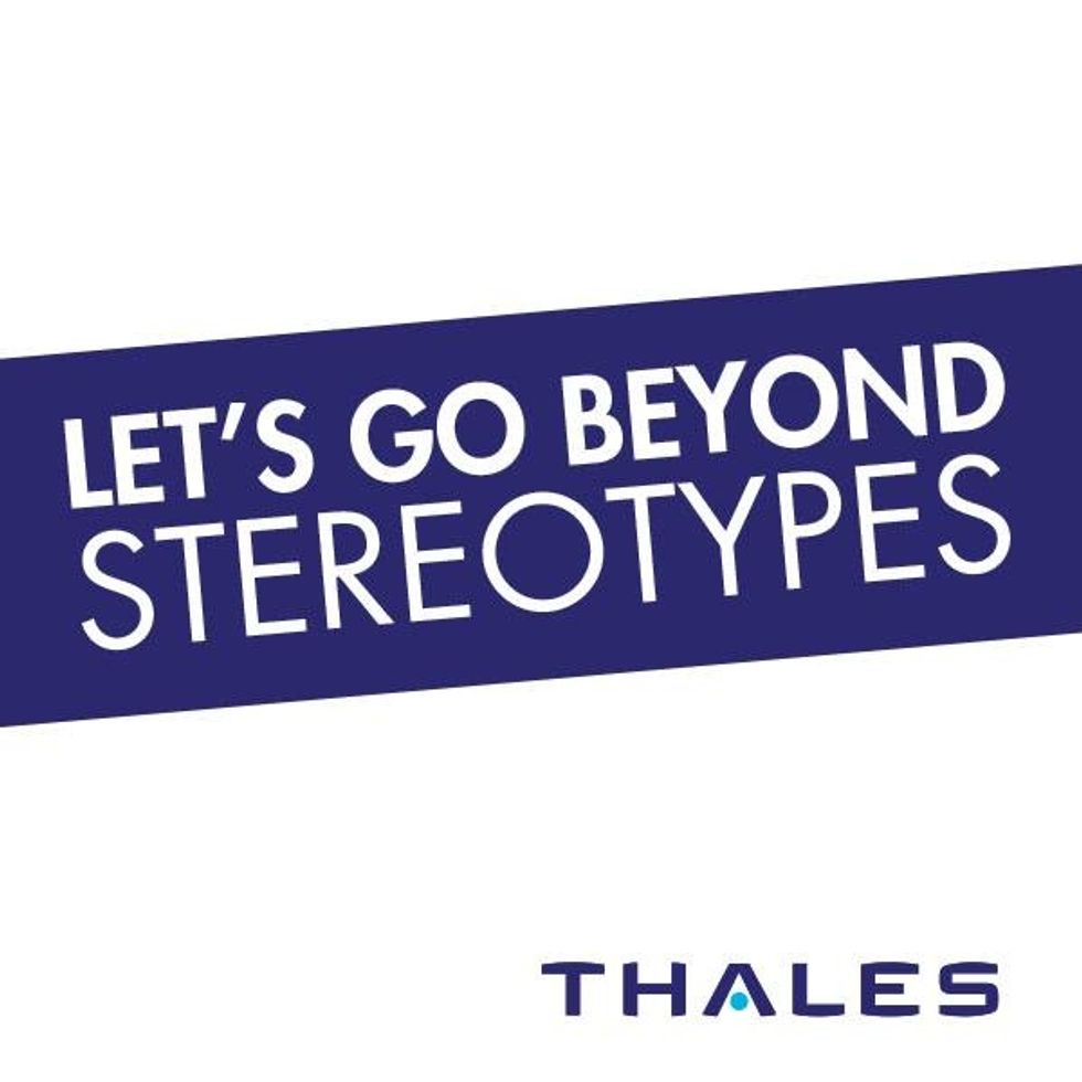 Thales Takes First Prize With Campaign “LET'S GO BEYOND STEREOTYPES”
