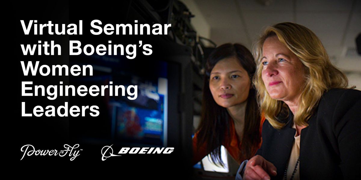 Virtual Seminar with Boeing’s Women Engineering Leaders