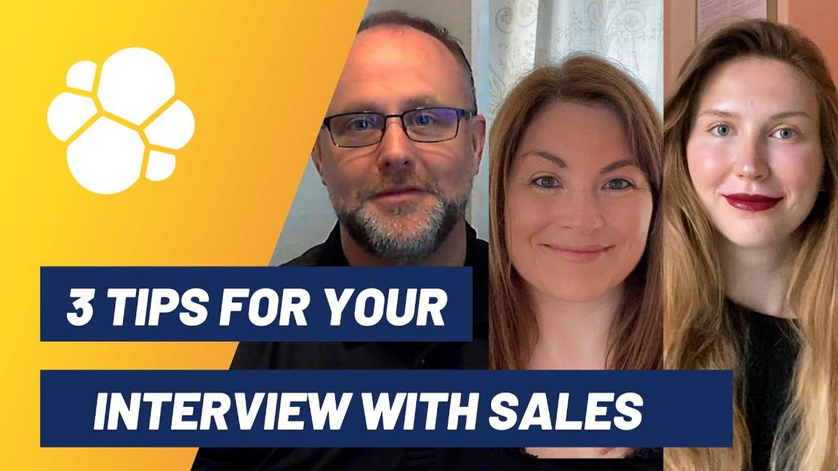 [VIDEO 🎥 ] 3 Tips for Your Interview With the Sales Team at Elastic