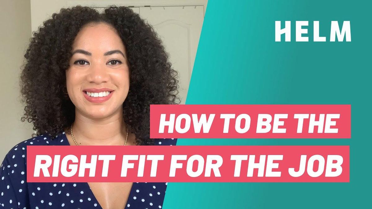 [VIDEO ▶️ ] Are You the Right Candidate for the Job? Tips From a Helm Recruiter