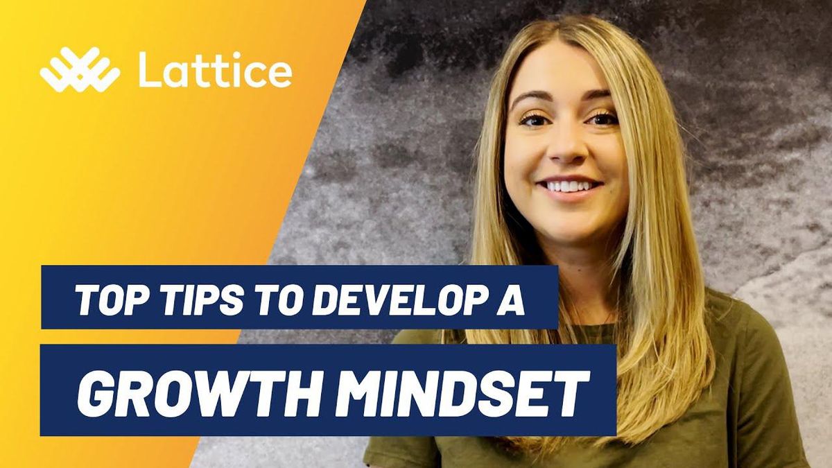 [VIDEO ▶️ ] 3 Tips to Develop a Growth Mindset at Work