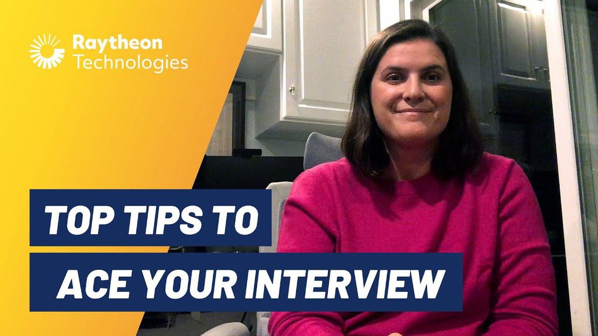 Top Tips to Master Your Technical Interview at Raytheon Technologies