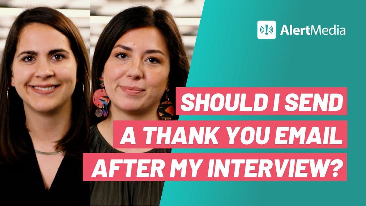 Sending A Thank You Email After Your Job Interview - Recruiter Tips!