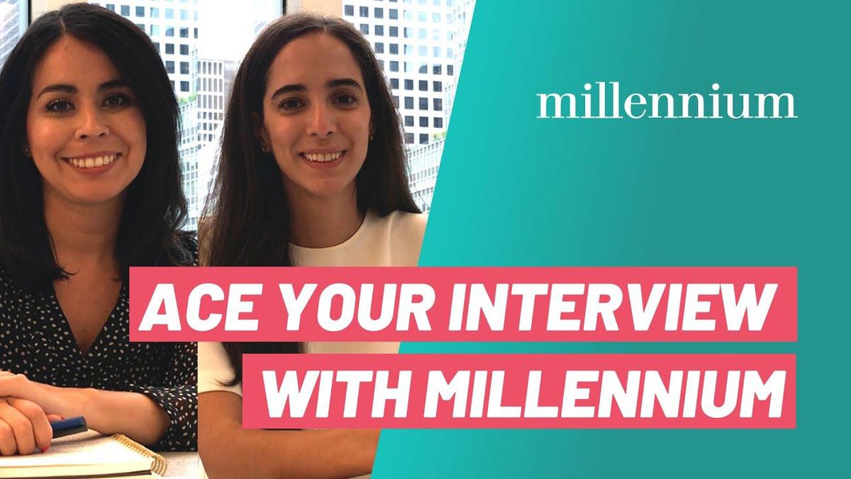 Work At Millennium! Interview Tips From The Company Recruiters