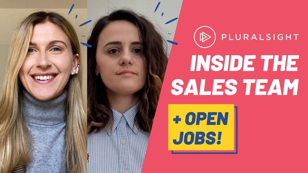 Find Your Sales Job At Pluralsight - Inside The Sales Team