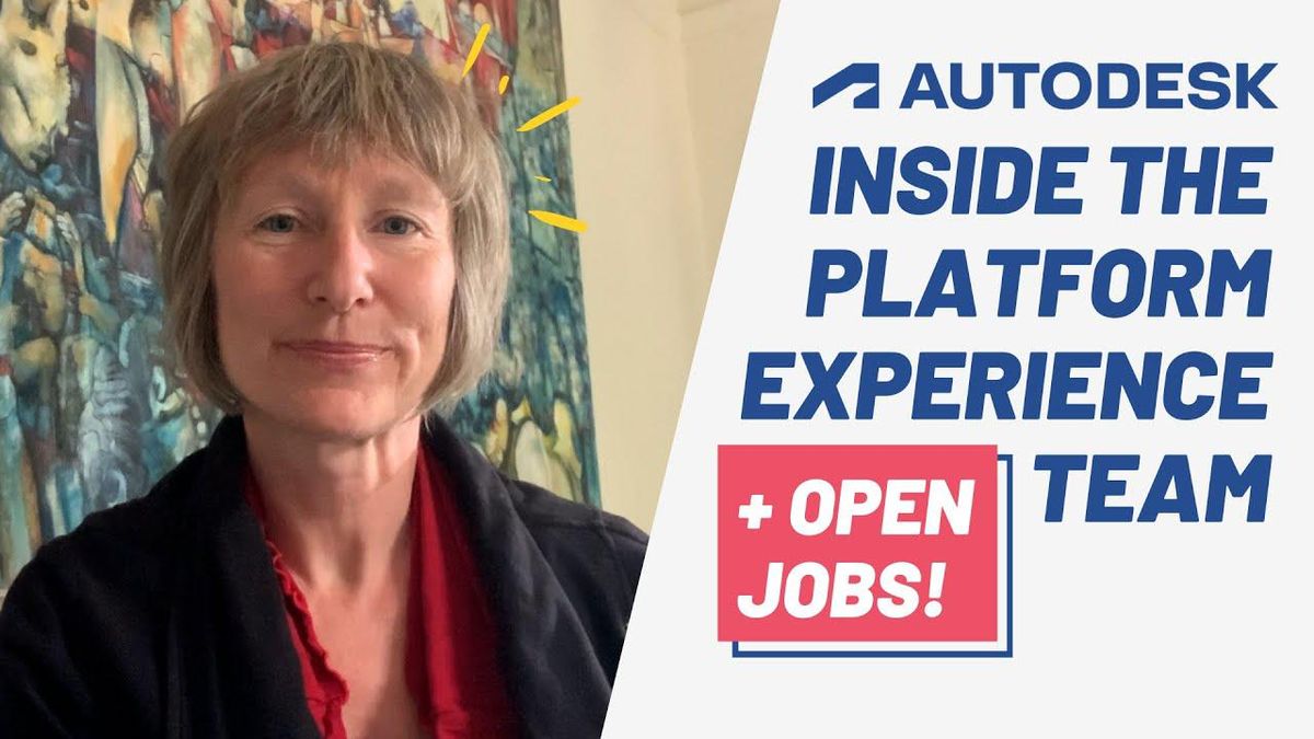 Want A Role In Platform Experience? Autodesk Is The Place For You!