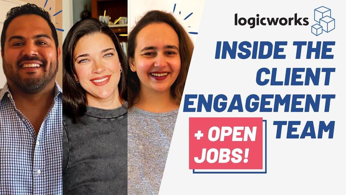 Join The Client Engagement Team At Logicworks If You Want To Be In The Center Of The Action!