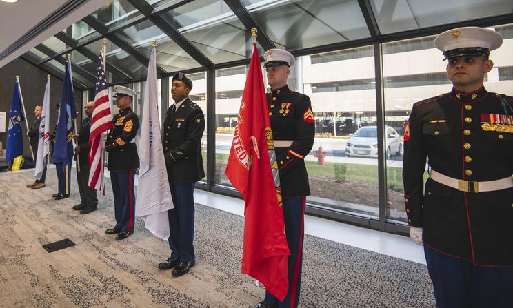 Chicago Bears Honor the Military for Veterans Day at Soldier Field