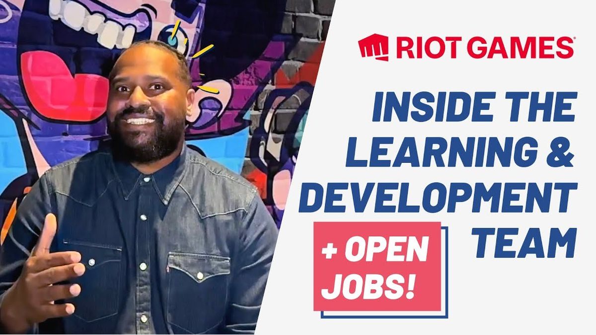 Learn the Ins and Outs of Riot Games’ Learning and Development Team