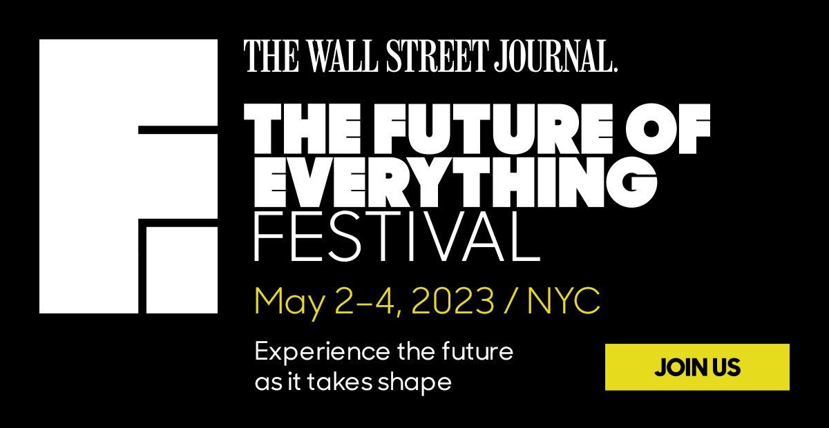 The Future of Everything Festival l May 2–4, 2023 l New York // Online