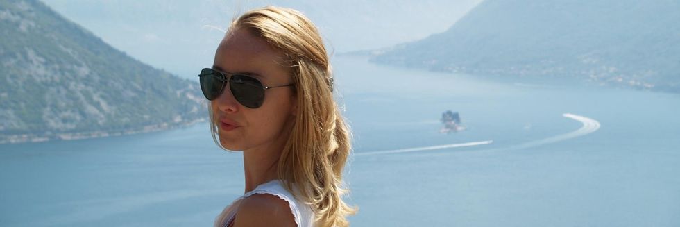 She Works For A New York City Company While Living In A Beautiful Seaside Town In Montenegro