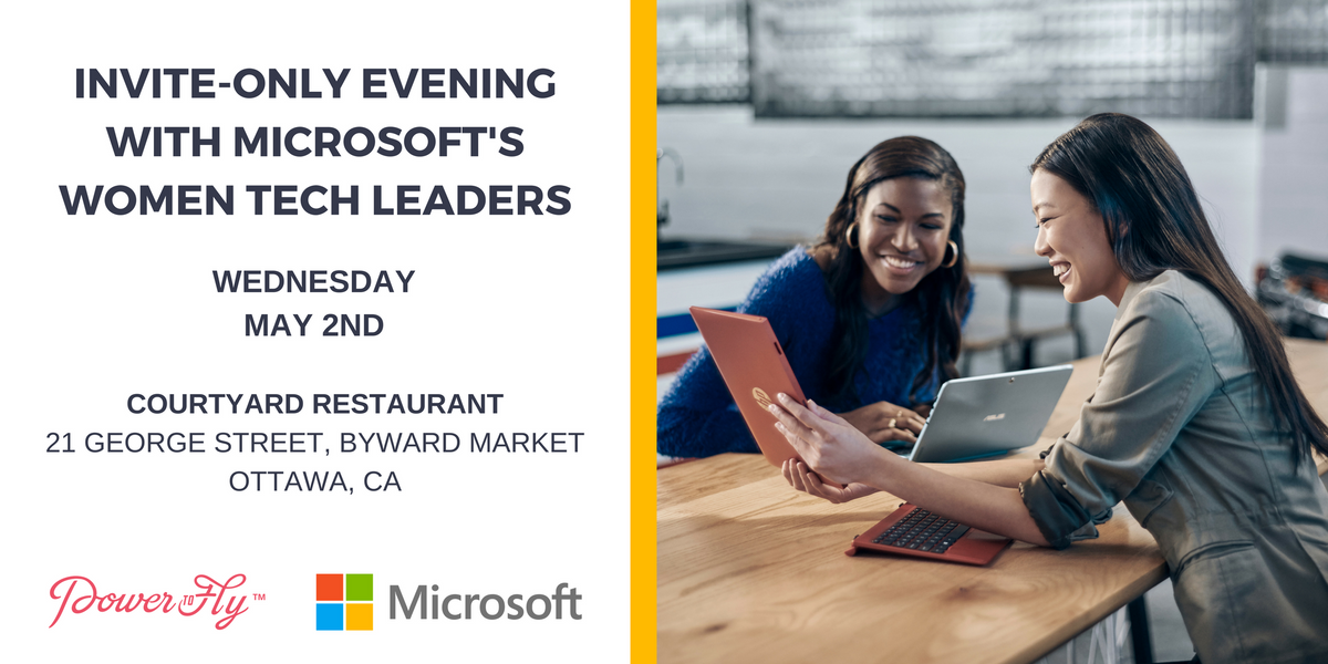 Invite-Only Evening with Microsoft's Women Tech Leaders