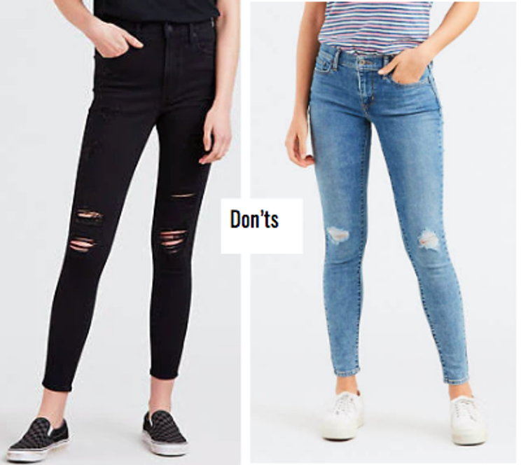 How to Wear Tights Under Ripped Jeans – From Rachel