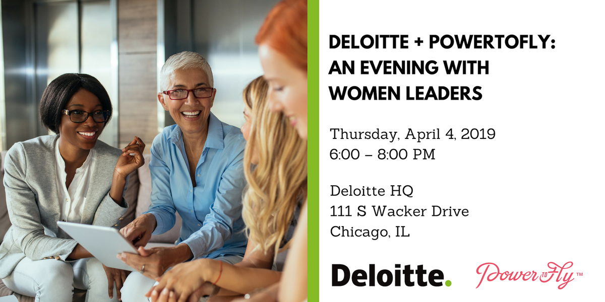 Deloitte SAP + PowerToFly: An Evening With Women Leaders