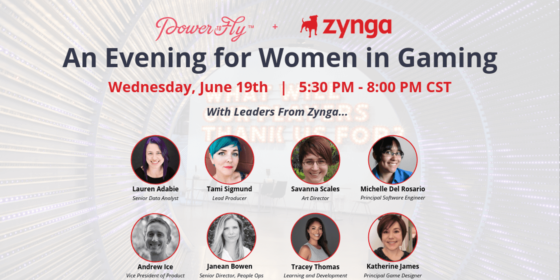 An Evening for Women in Gaming with Zynga’s Women Tech Leaders