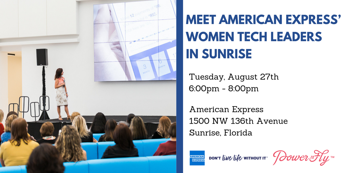 Meet American Express’ Women Tech Leaders in Sunrise