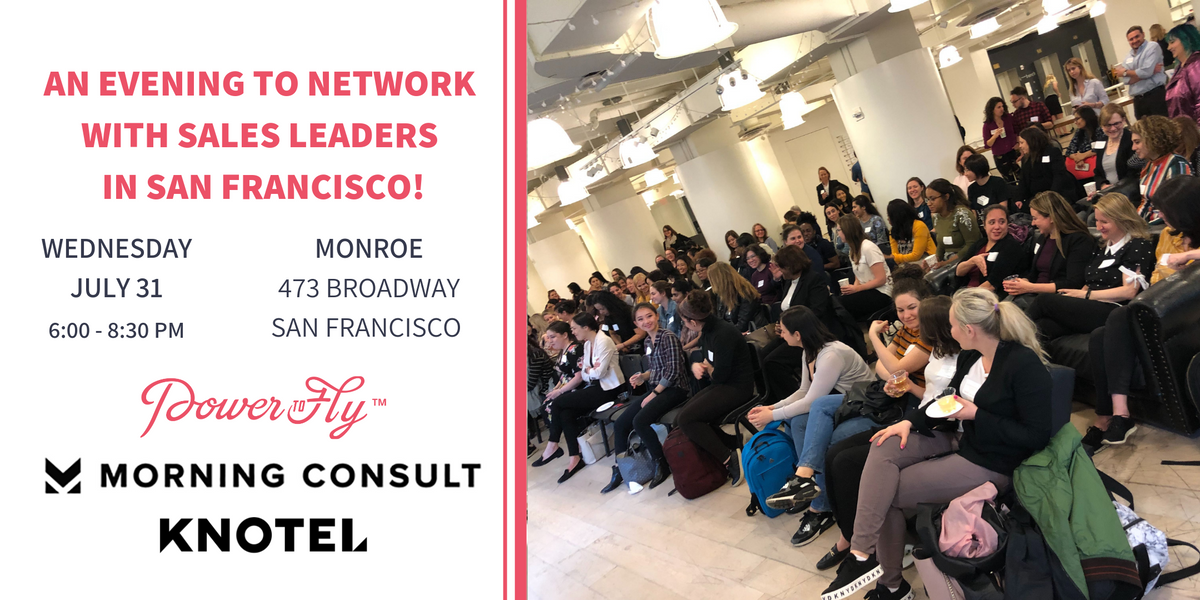 An Evening to Network with Sales Leaders in San Francisco!