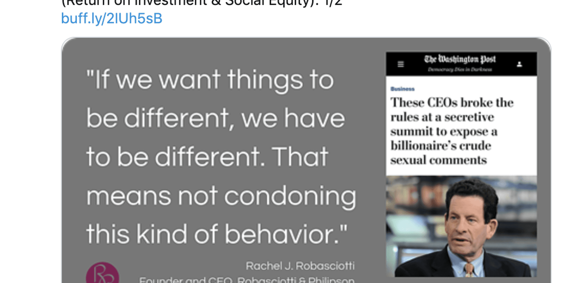 $1 Billion Punishment For Comments About Women. Why Now?