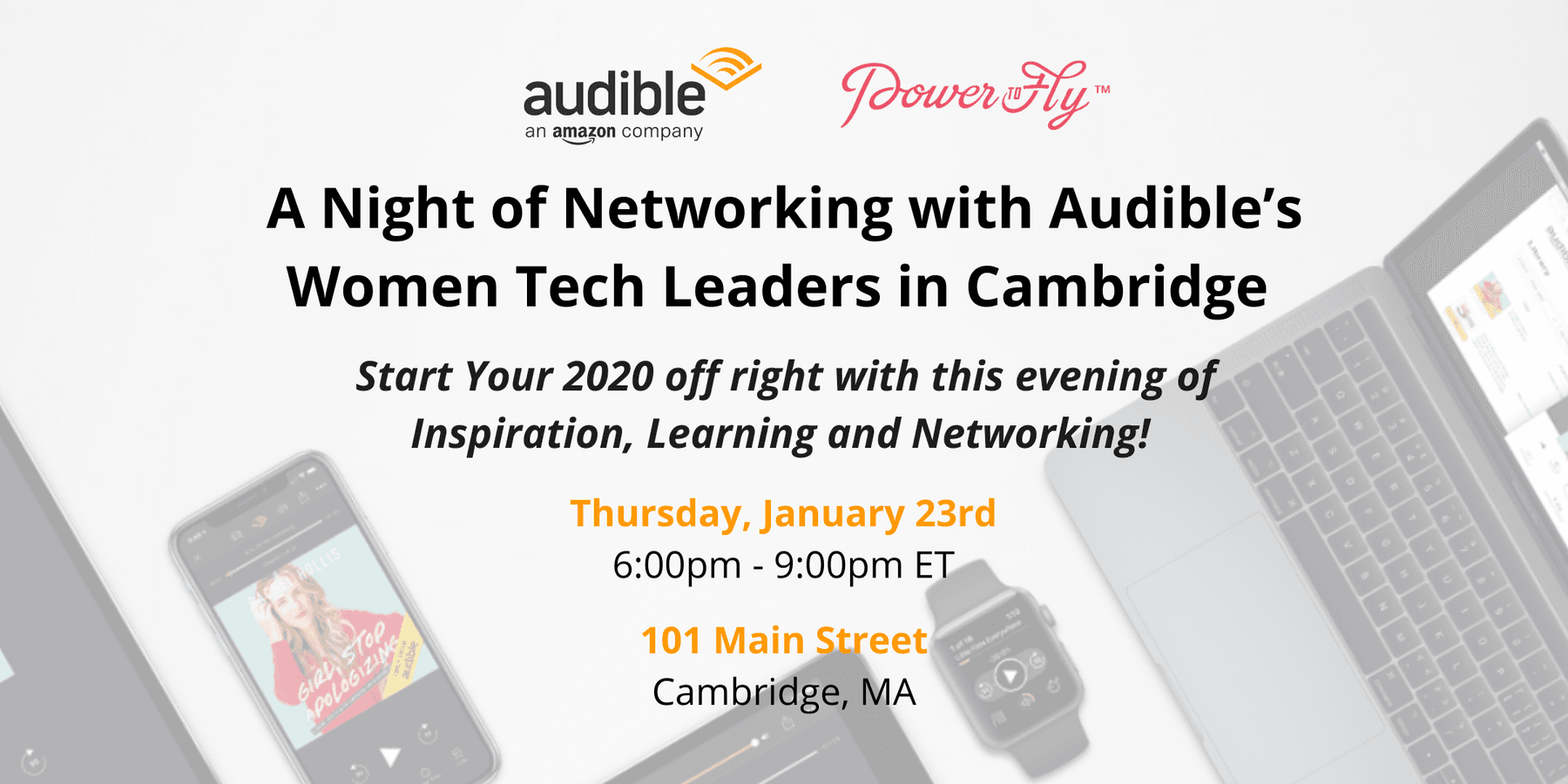 A Night of Networking with Audible’s Women Tech Leaders in Cambridge