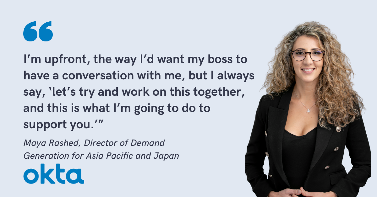 How to Have Difficult Conversations at Work and in Life: Tips From Okta’s Maya Rashed