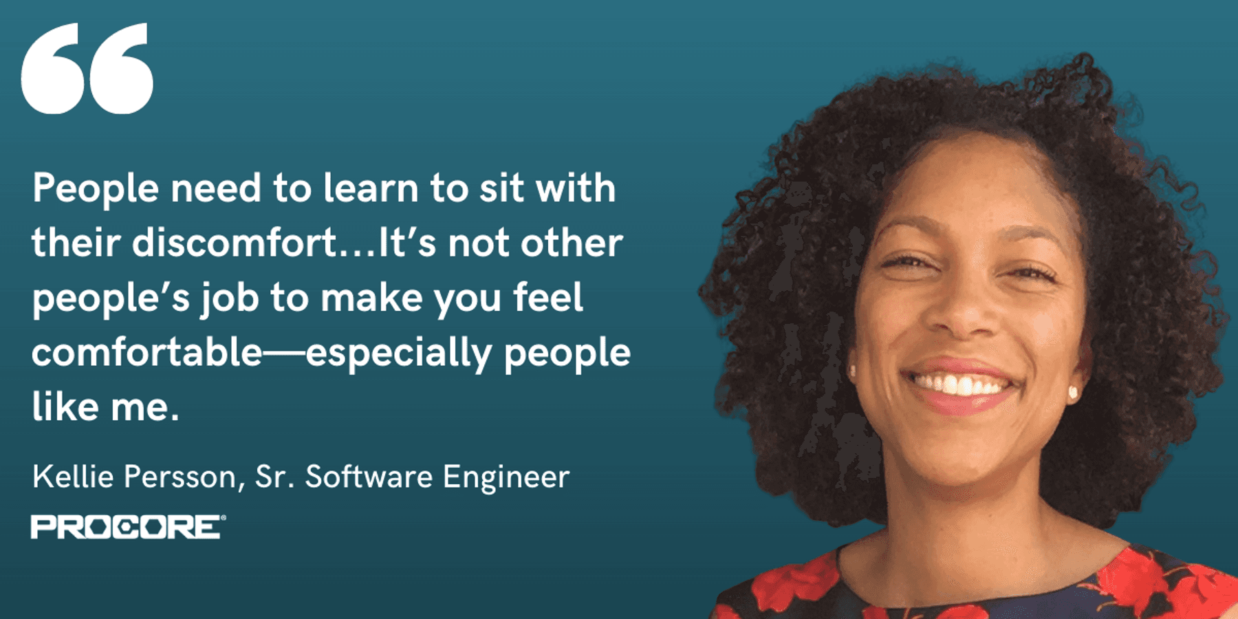 Getting Comfortable with Discomfort: A Conversation with Procore's Kellie Persson