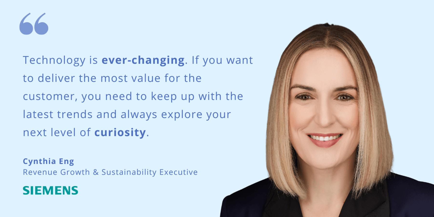 Siemens’ Cynthia Eng on How to Build a Career in Energy and Sustainability