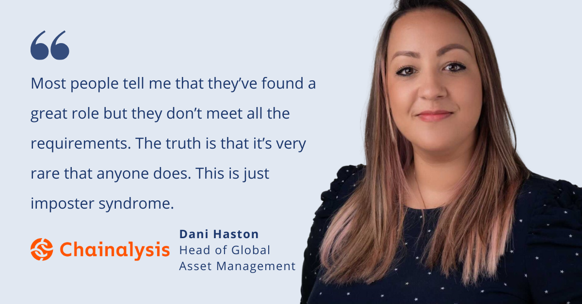 Getting Comfy with Crypto: Chainalysis' Danielle Haston on Her Path From Law to Crypto-recovery Advocacy