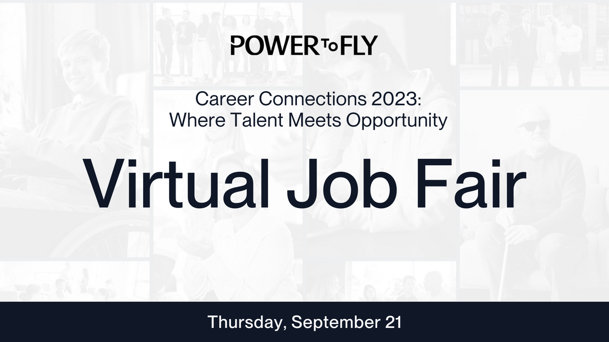 Check out the schedule for our Career Connections Virtual Job Fair!