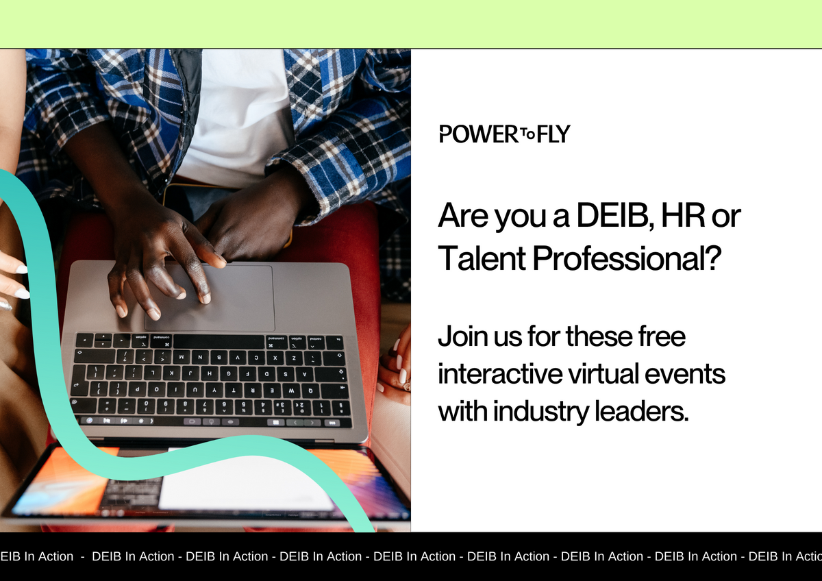 Joins us for these free events for DEIB, HR and Talent Professionals
