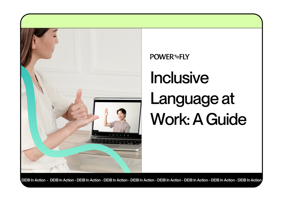 Inclusive Language at Work: A Guide