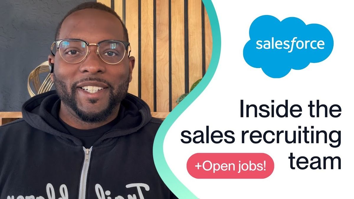 Level up your career at the Salesforce sales recruiting team
