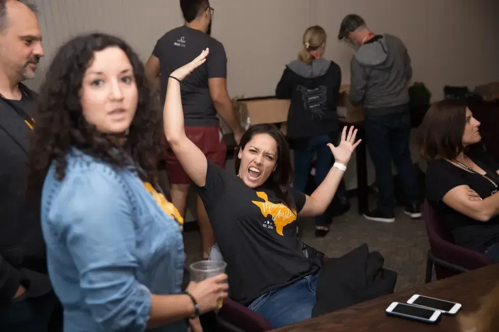 People at Mindbody event