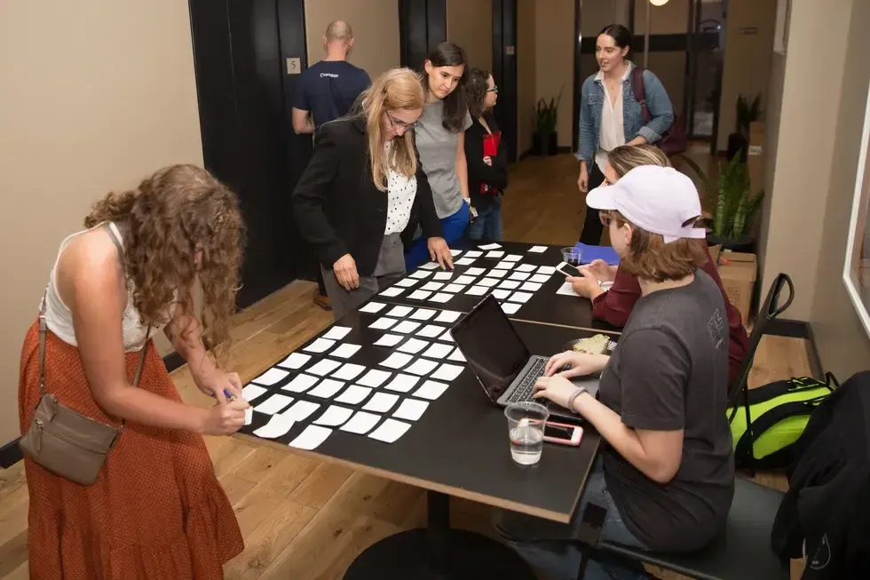 People at Mindbody event