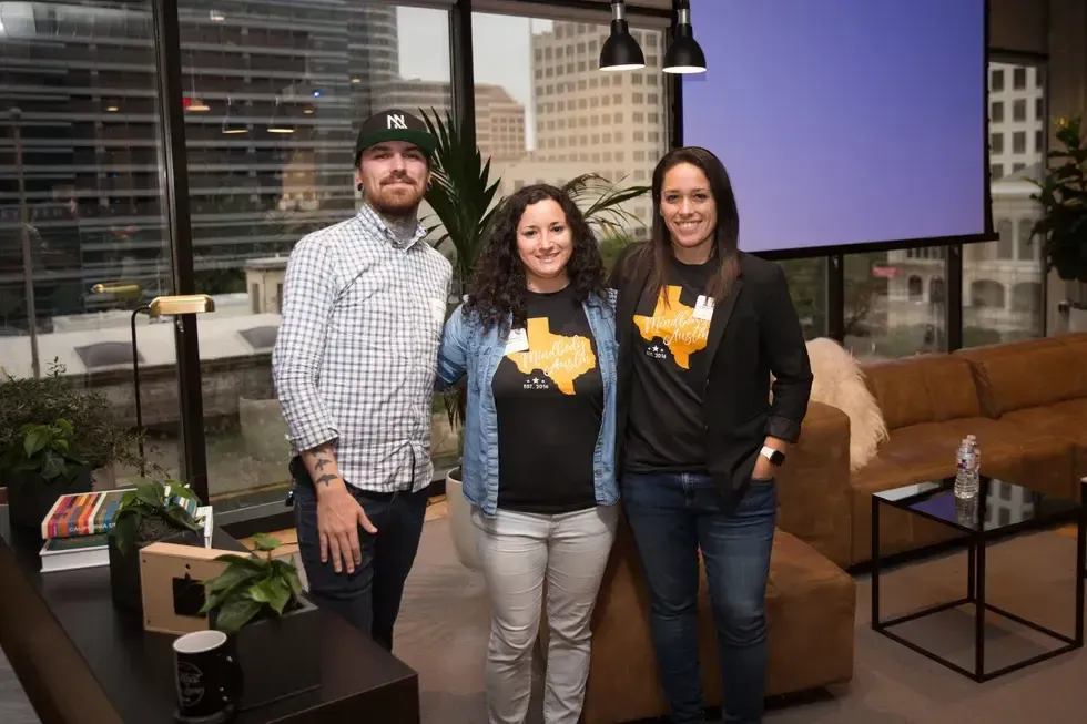 People at Mindbody event