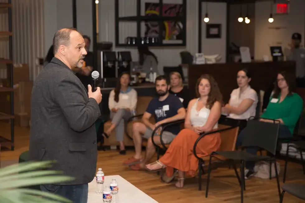 People at Mindbody event