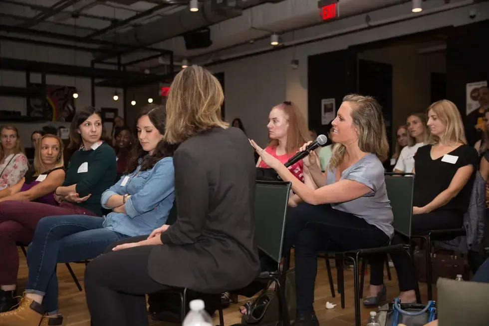 People at Mindbody event